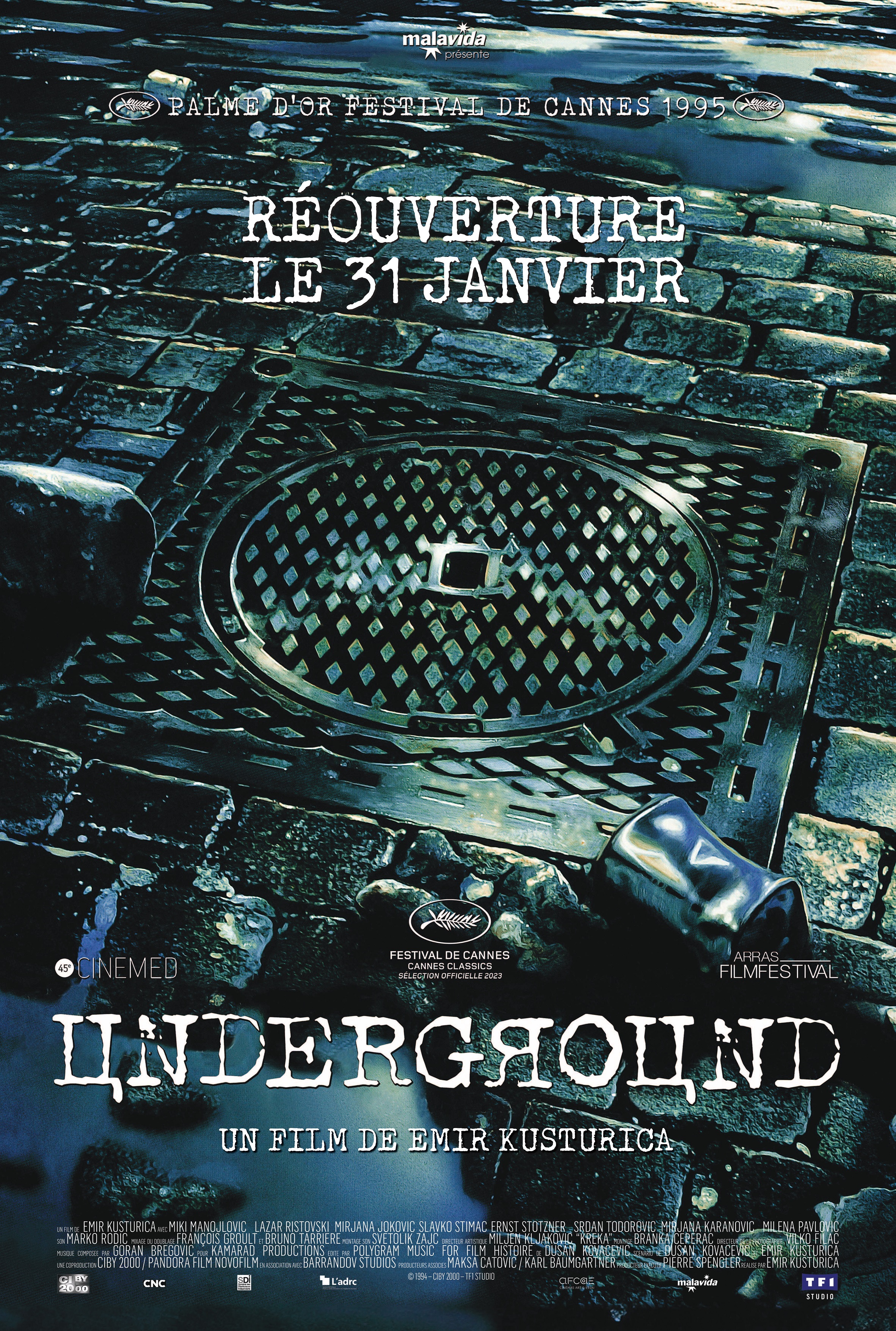 Affiche du film Underground